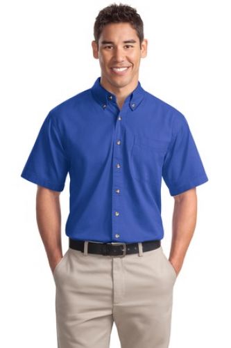Short Sleeve Twill Shirt