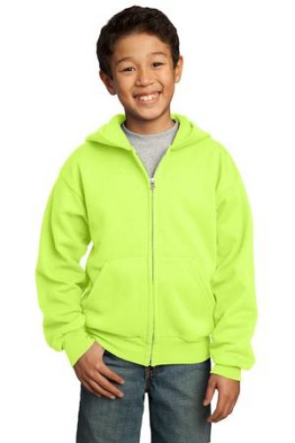 Youth Core Fleece Full-Zip Hooded Sweatshirt