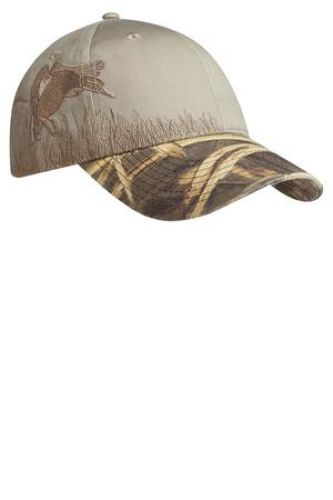 Embroidered Camouflage Cap