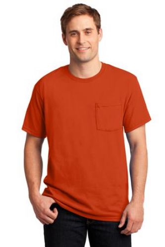 Dri-Power® Active 50/50 Cotton/Poly Pocket T-Shirt