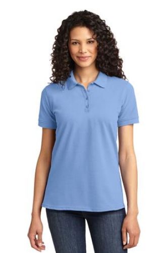 Port and Company Ladies 50/50 Pique Polo