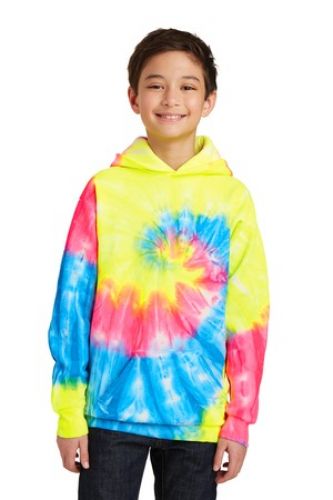 Youth Essential Tie-Dye Pullover Hooded Sweatshirt