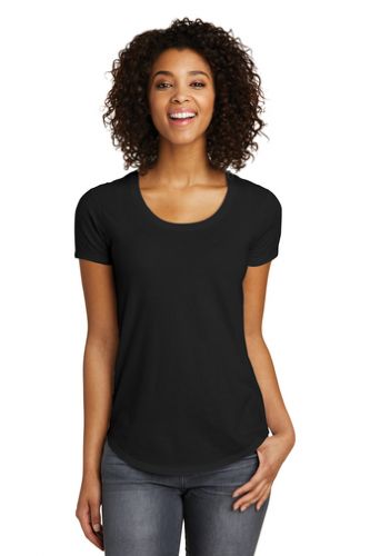 Womens Fitted Very Important Tee Scoop Neck