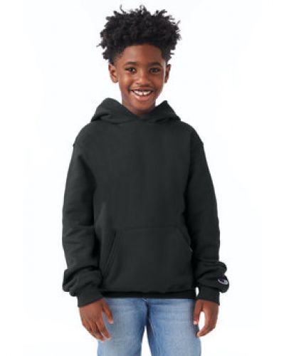 Champion Youth Double Dry Eco® Pullover Hooded Sweatshirt