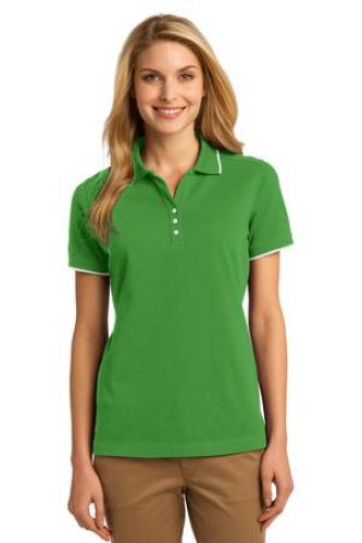 Ladies Rapid Dry Tipped Polo