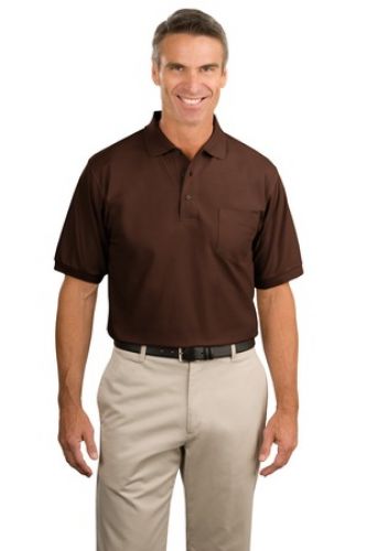 Tall Silk Touch Polo With Pocket