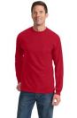 Tall Long Sleeve Essential T-Shirt With Pocket