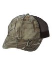Mesh Back Camo Cap With Flag Undervisor