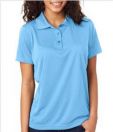 Ladies Cool and Dry Jacquard Performance Polo