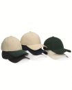 Structured Brushed Cotton Twill Cap