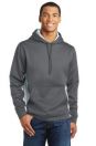 Sport-Wick CamoHex Fleece Colorblock Hooded Pullover