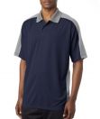 Adult Cool and Dry Stain-Release 2-Tone Performance Polo