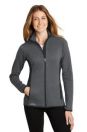 Ladies Full-Zip Heather Stretch Fleece Jacket