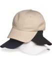 Unstructured Washed Chino Twill Cap with Velcro