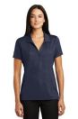 Ladies Embossed PosiChargeÂ® Tough Polo