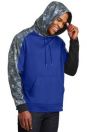 Sport-Wick® Mineral Freeze Fleece Colorblock Hooded Pullover
