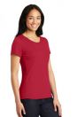 Ladies PosiCharge Competitor Cotton Touch Scoop Neck Tee