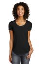Womens Fitted Very Important Tee Scoop Neck