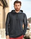 Omega Stretch Terry Hooded Pullover