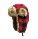 Buffalo Plaid Trapper Hat
