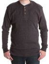 LONG SLEEVE 3-BUTTON THERMAL HENLEY
