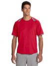 Russell Athletic Dri-Power T-Shirt with Colorblock Inserts