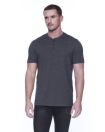 Men's CVC Henley T-Shirt
